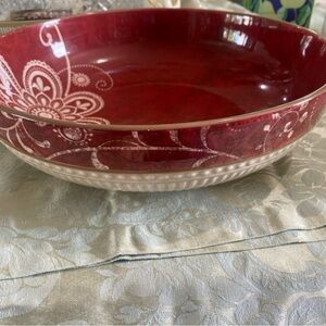 Pier‎ 1 Imports Serving Bowl, Maribeth collection 12” Pasta Fruit Salad Bowl